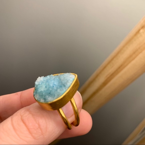 UO Druzy stone ring - Picture 2 of 3